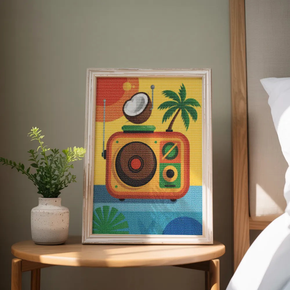 Diamantmaling - Kokosradio