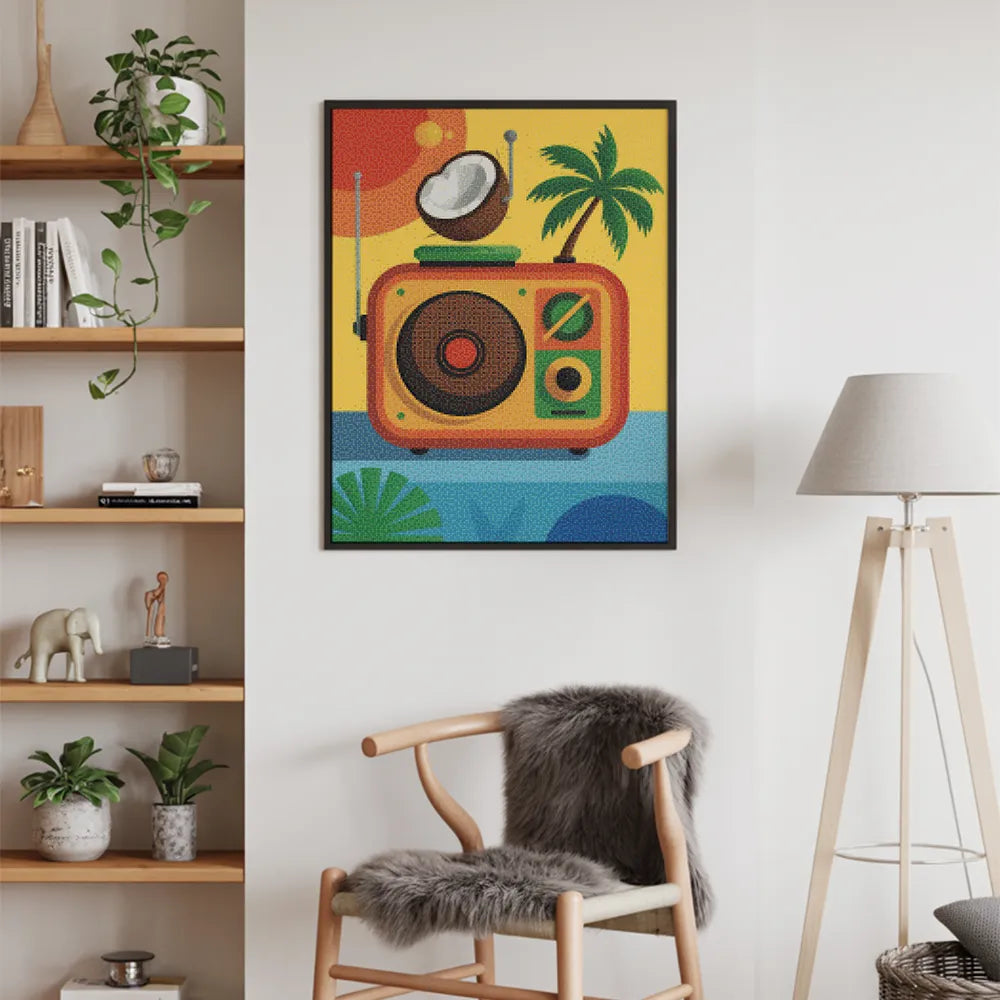 Diamantmaling - Kokosradio