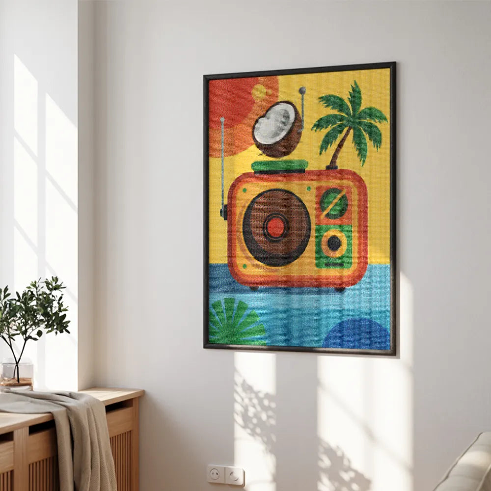 Diamantmaling - Kokosradio