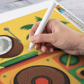 Diamantmaling - Kokosradio