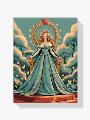 Diamantmaleri - Hjertets Dronning