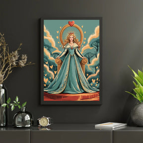 Diamantmaleri - Hjertets Dronning