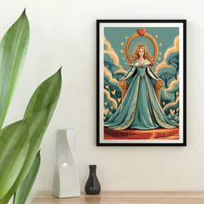 Diamantmaleri - Hjertets Dronning