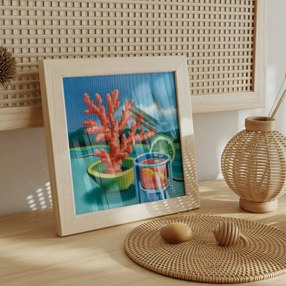 Mini diamantmaleri - Koral Sip