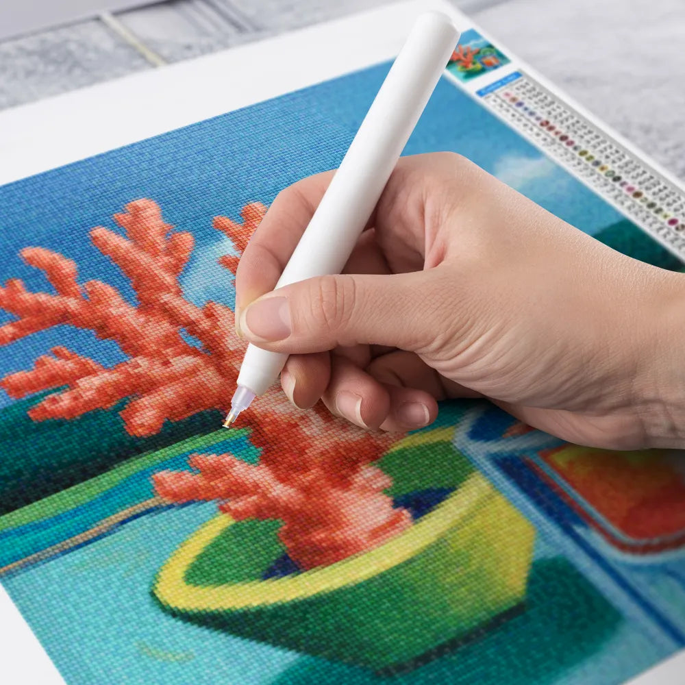 Mini diamantmaleri - Koral Sip