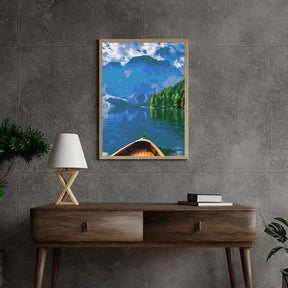 Diamantmaleri - Lago di Braies, Italien - SEOS Shop ®