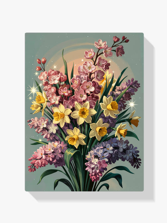 Diamantmaling - Forårets blide symfoni