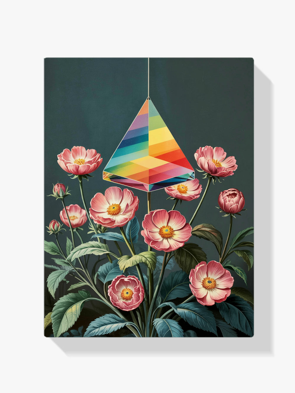 Diamantmaling - Lys gennem blomstring