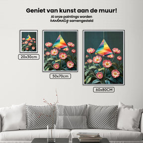 Diamantmaling - Lys gennem blomstring