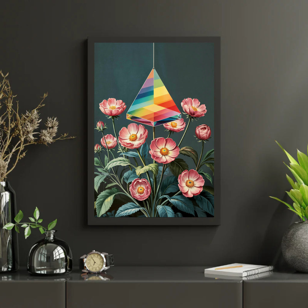Diamantmaling - Lys gennem blomstring