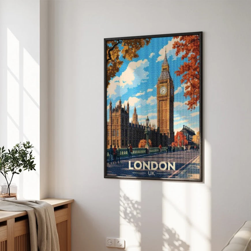 Diamantmaling - London, Storbritannien