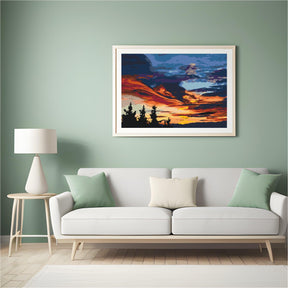 Diamantmaling - Himmel i farver - SEOS Shop ®