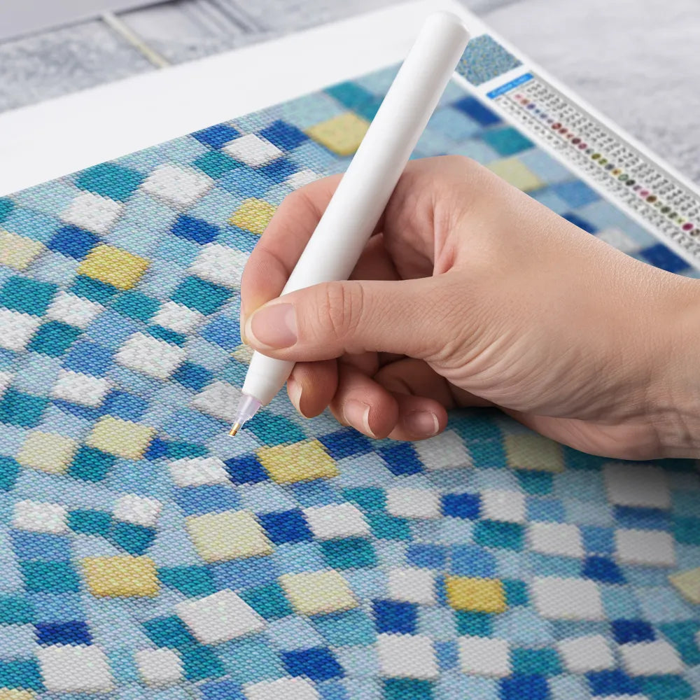 Diamantmaleri - Luftig Mosaik