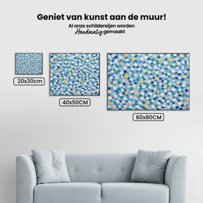 Diamantmaleri - Luftig Mosaik