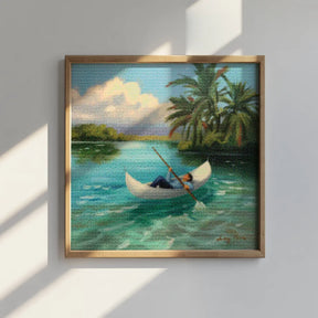 Mini diamantmaleri - Lazy Lagoon