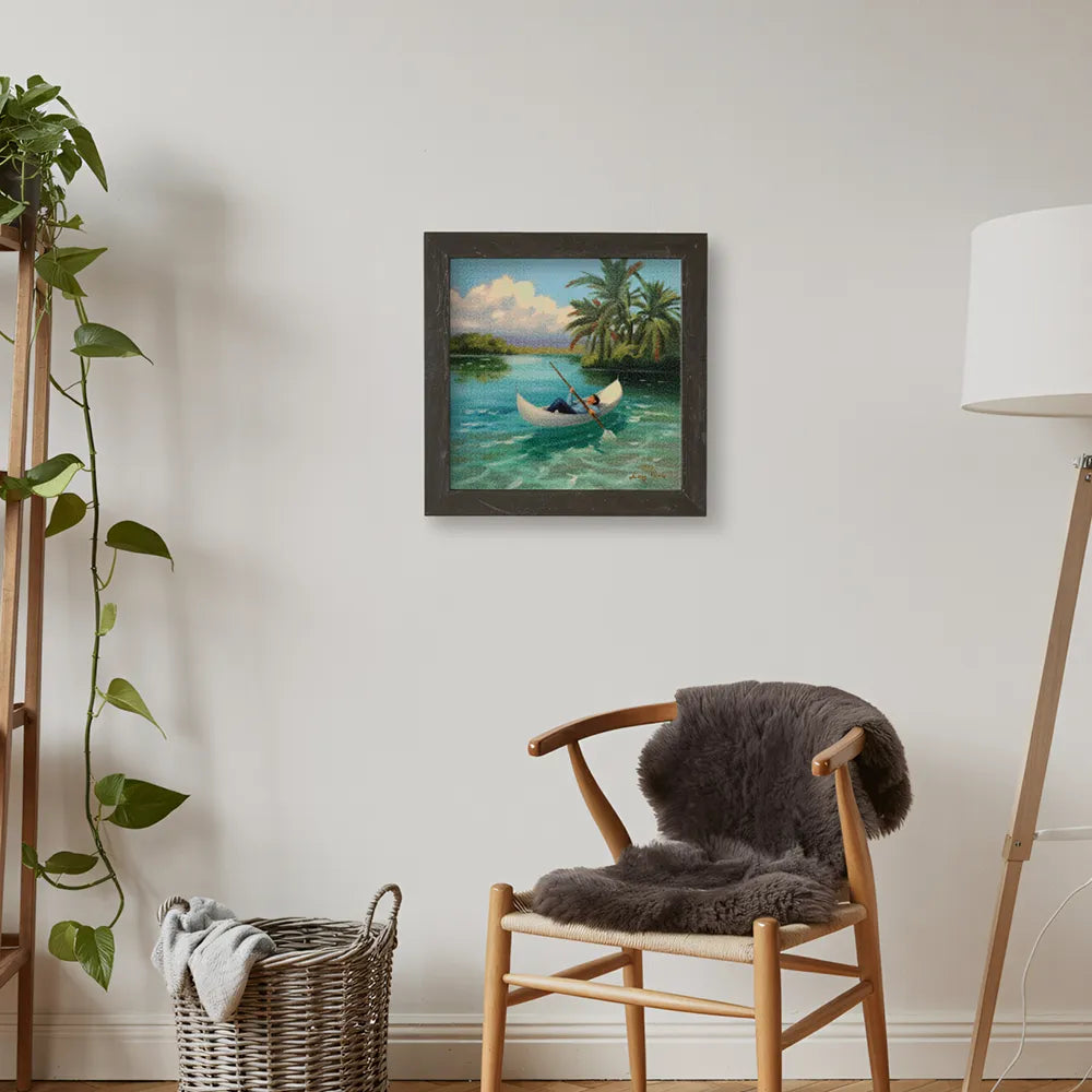 Mini diamantmaleri - Lazy Lagoon