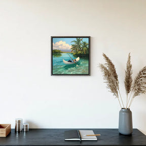 Mini diamantmaleri - Lazy Lagoon