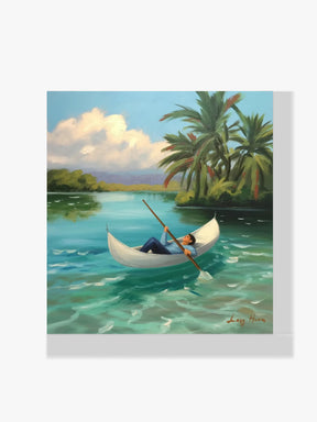 Mini diamantmaleri - Lazy Lagoon