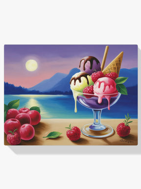 Diamantmaleri - Måneskinsgelato