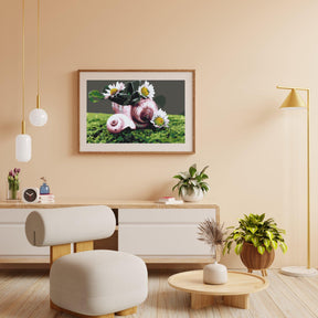 Diamantmaling - Tusindfryd i skallen - SEOS Shop ®