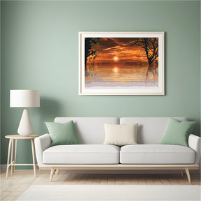 Diamantmaleri - Magisk solnedgang - SEOS Shop ®