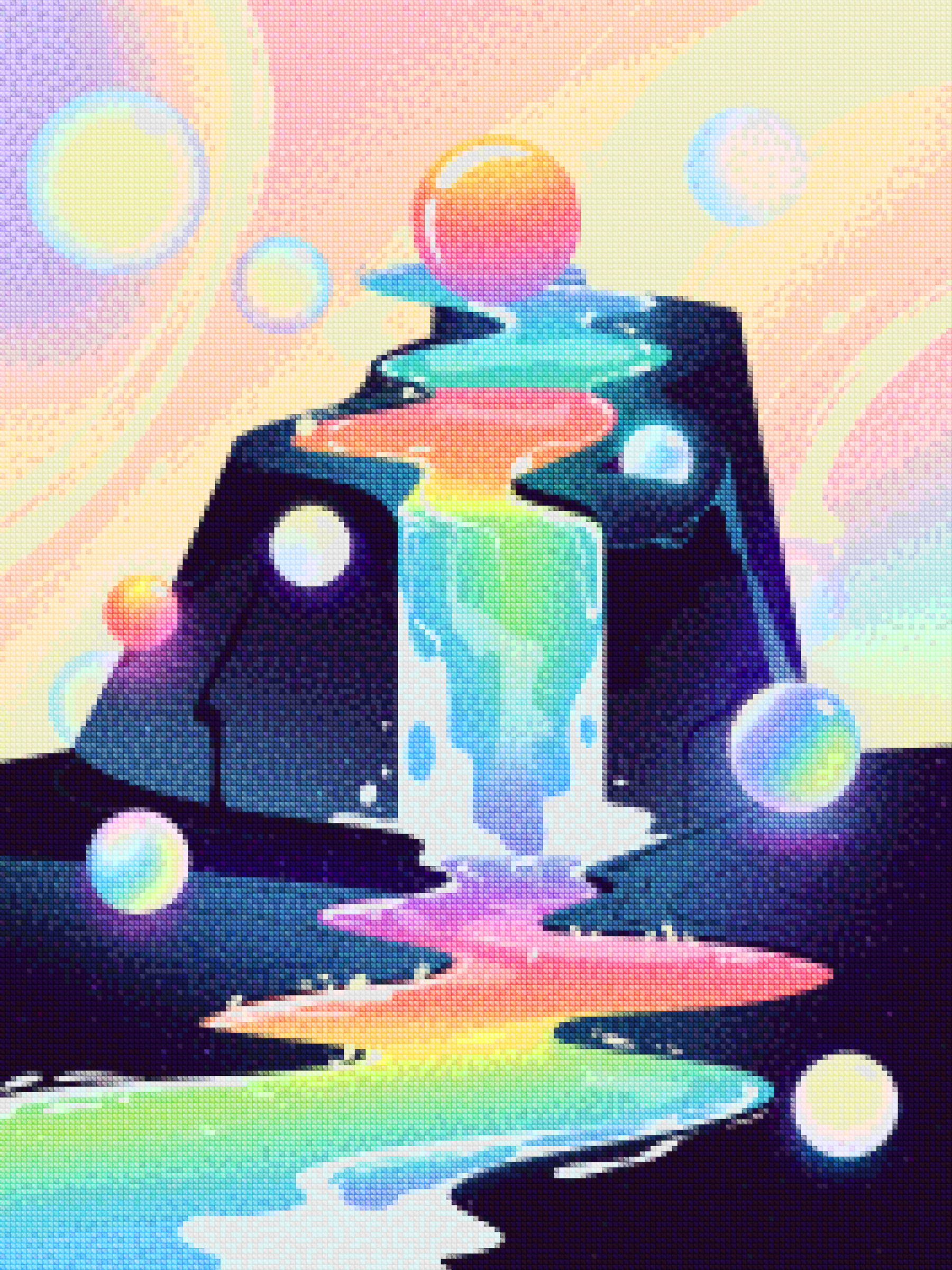 Diamantmaling - Farvemelodi