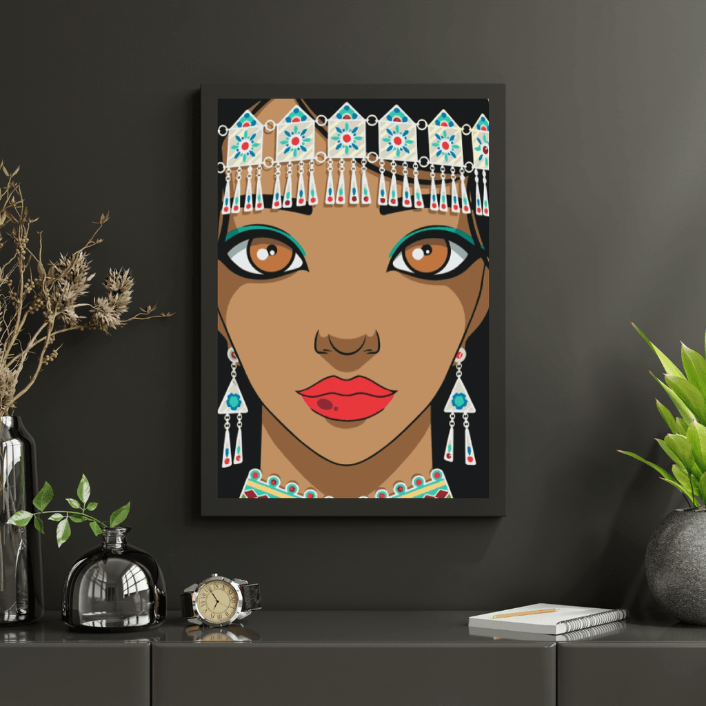 Diamantmaleri - Smuk indisk - SEOS Shop ®