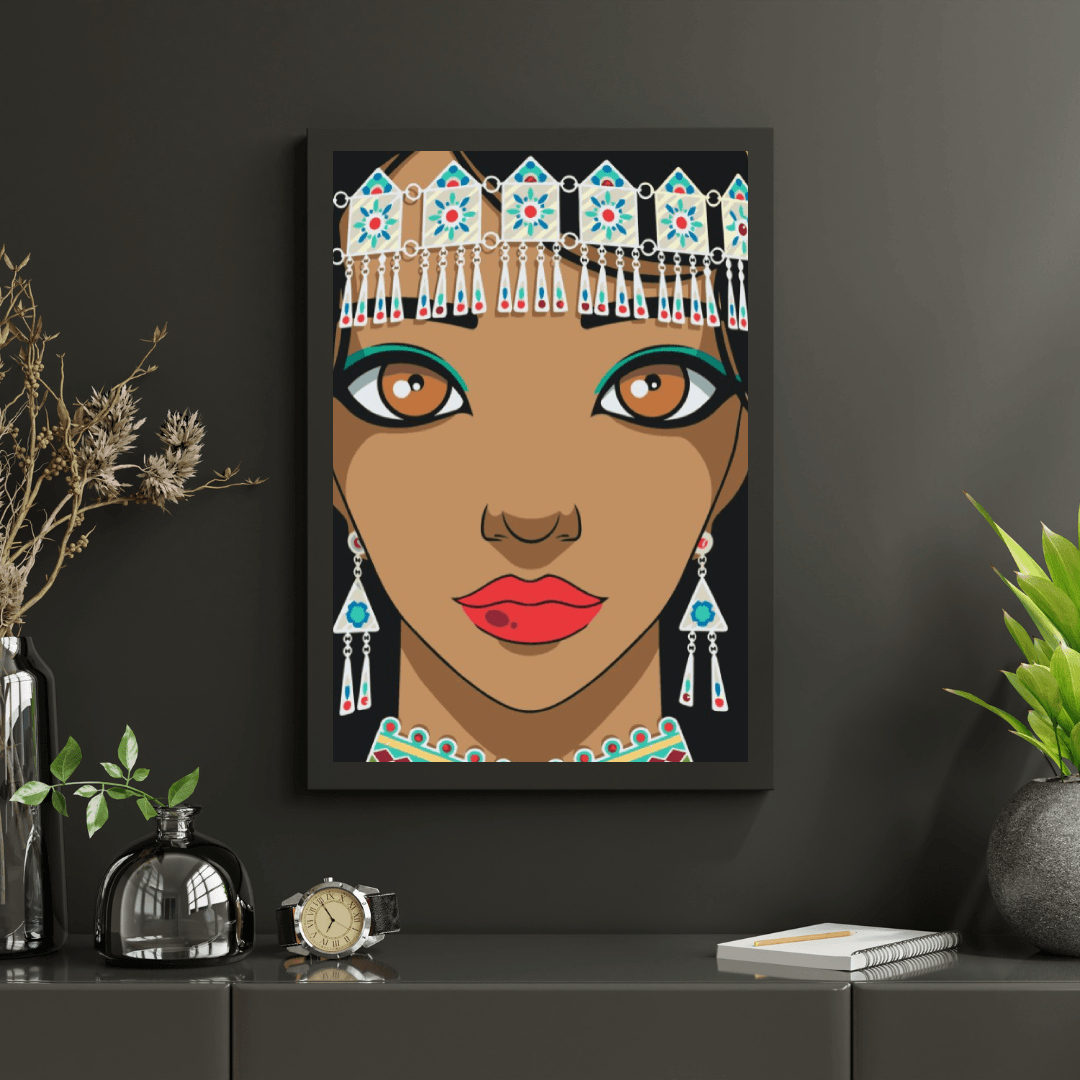 Diamantmaleri - Smuk indisk - SEOS Shop ®