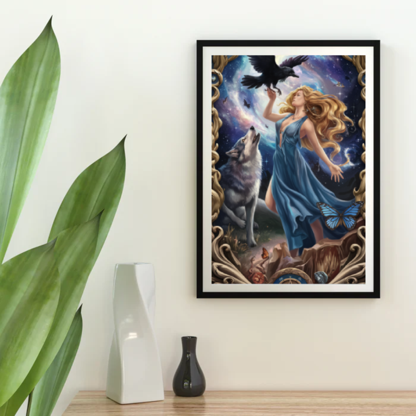 Diamantmaleri - Mystisk Vogter