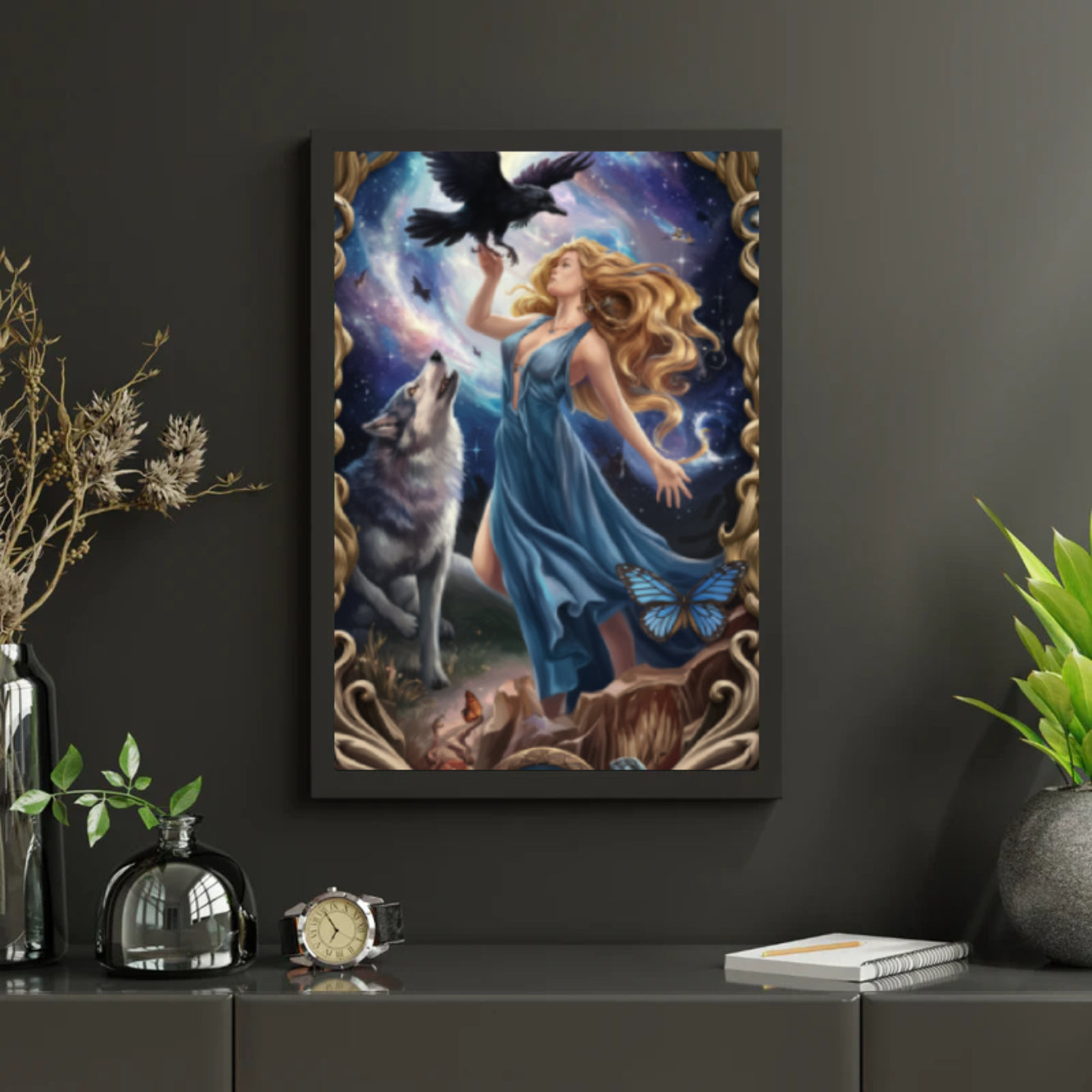 Diamantmaleri - Mystisk Vogter