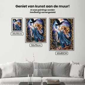 Diamantmaleri - Mystisk Vogter