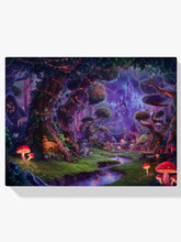 Diamantmaleri - Mystisk svampelind