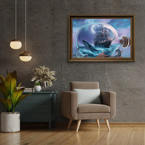 Diamantmaleri - Ocean Dream Ship