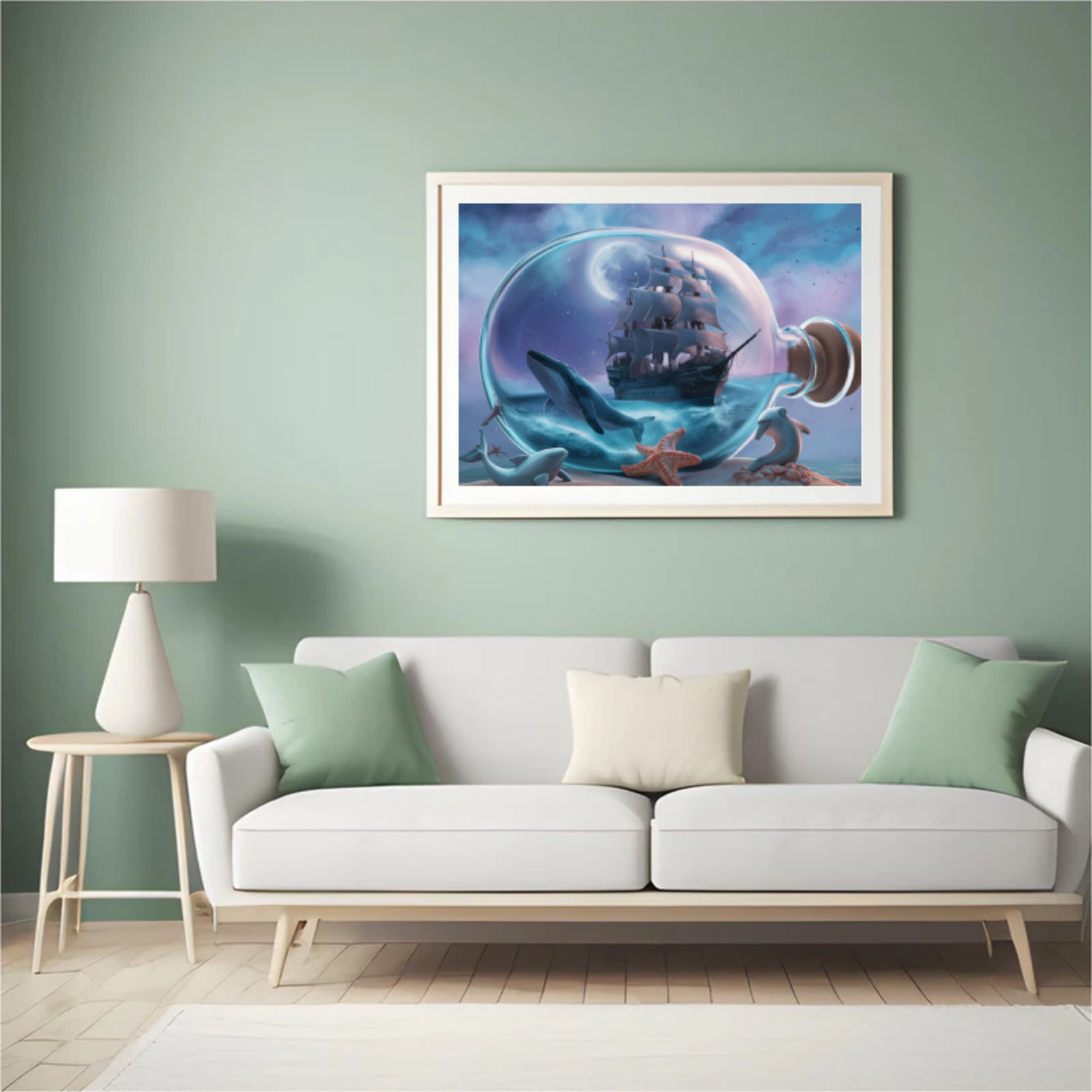 Diamantmaleri - Ocean Dream Ship