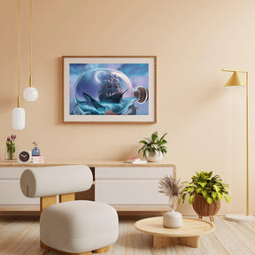 Diamantmaleri - Ocean Dream Ship