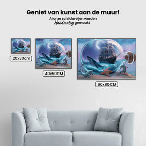 Diamantmaleri - Ocean Dream Ship