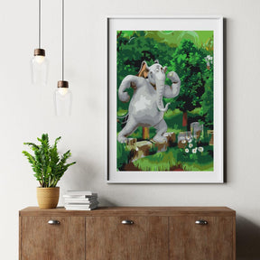 Diamantmaleri - Elefant Horton - SEOS®