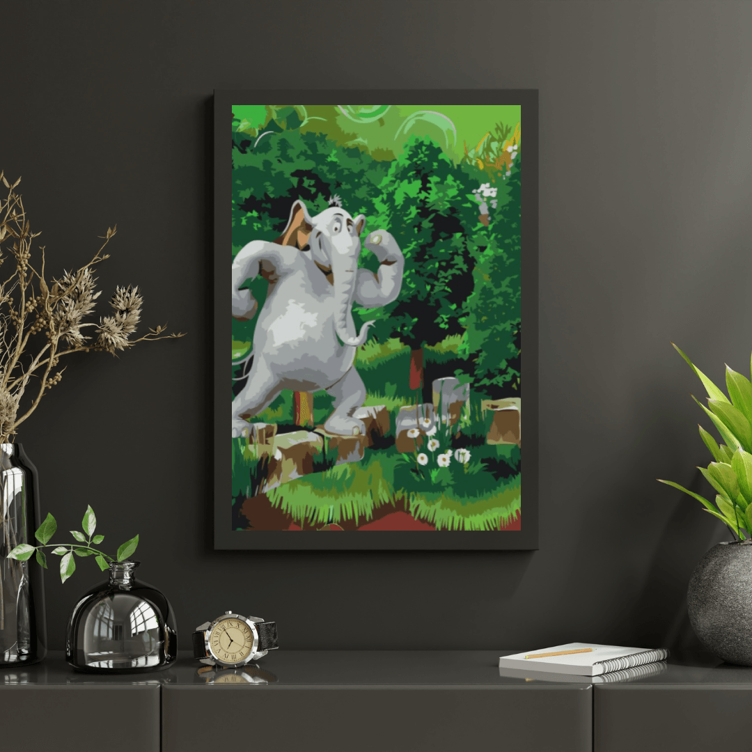 Diamantmaleri - Elefant Horton - SEOS®