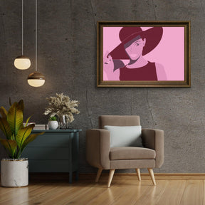 Diamantmaleri - Lilla Hat - SEOS Shop ®