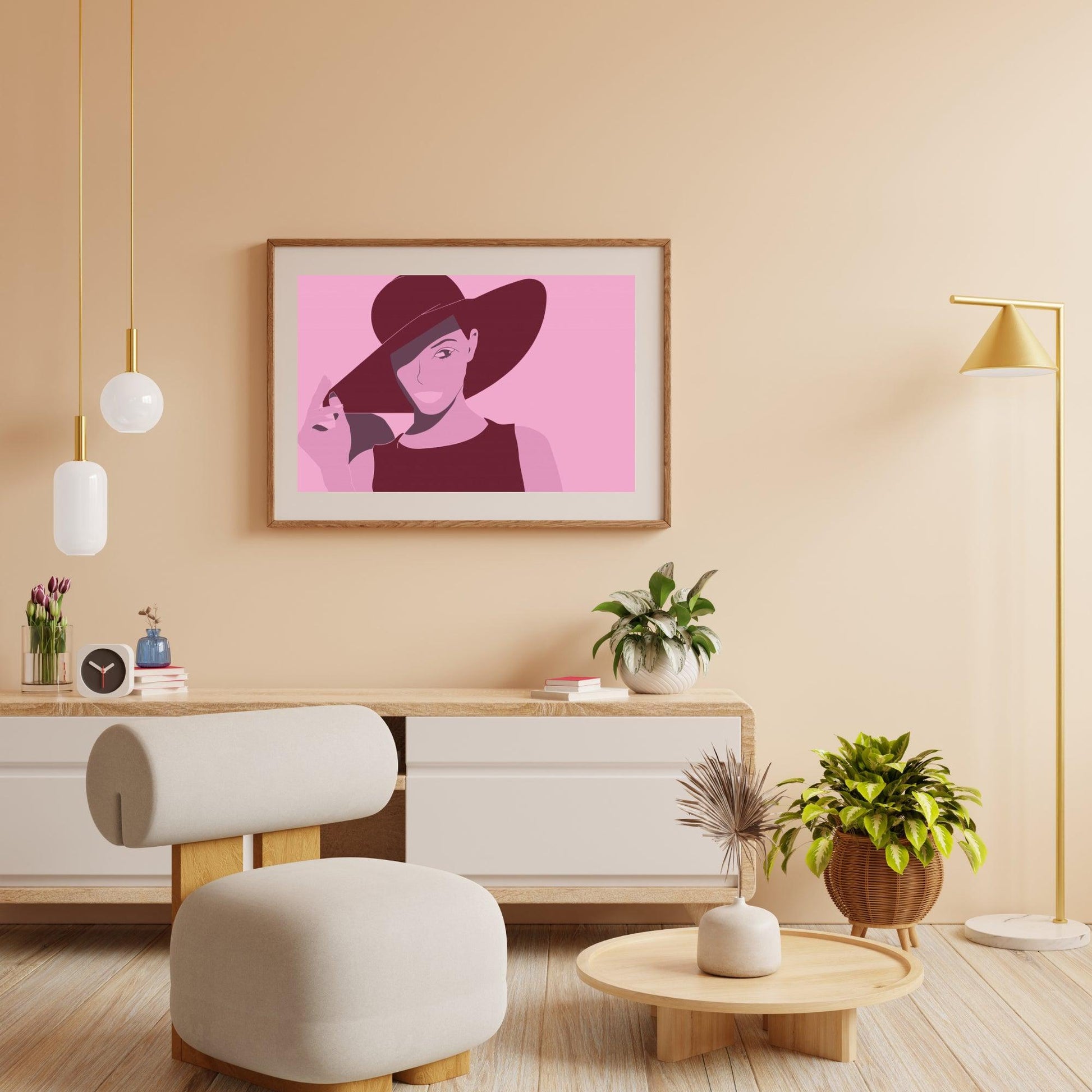 Diamantmaleri - Lilla Hat - SEOS Shop ®