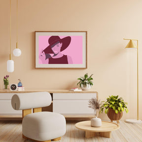 Diamantmaleri - Lilla Hat - SEOS Shop ®