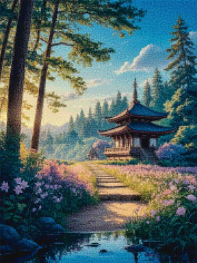 Diamantmaling - Stien til det skjulte tempel