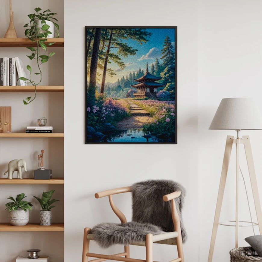 Diamantmaling - Stien til det skjulte tempel