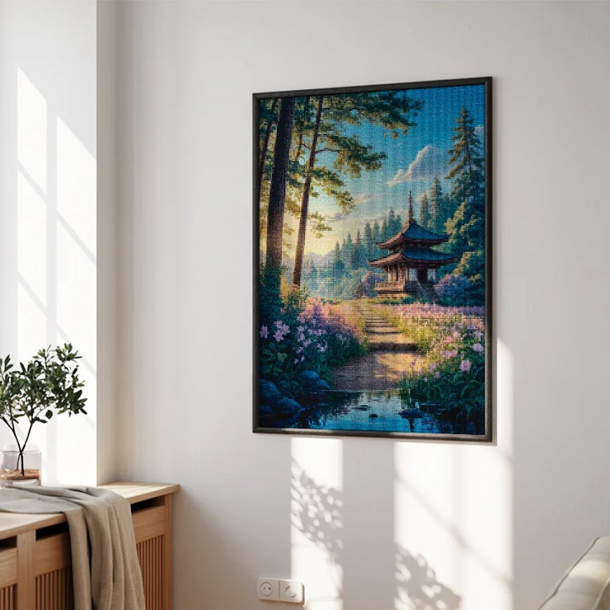 Diamantmaling - Stien til det skjulte tempel