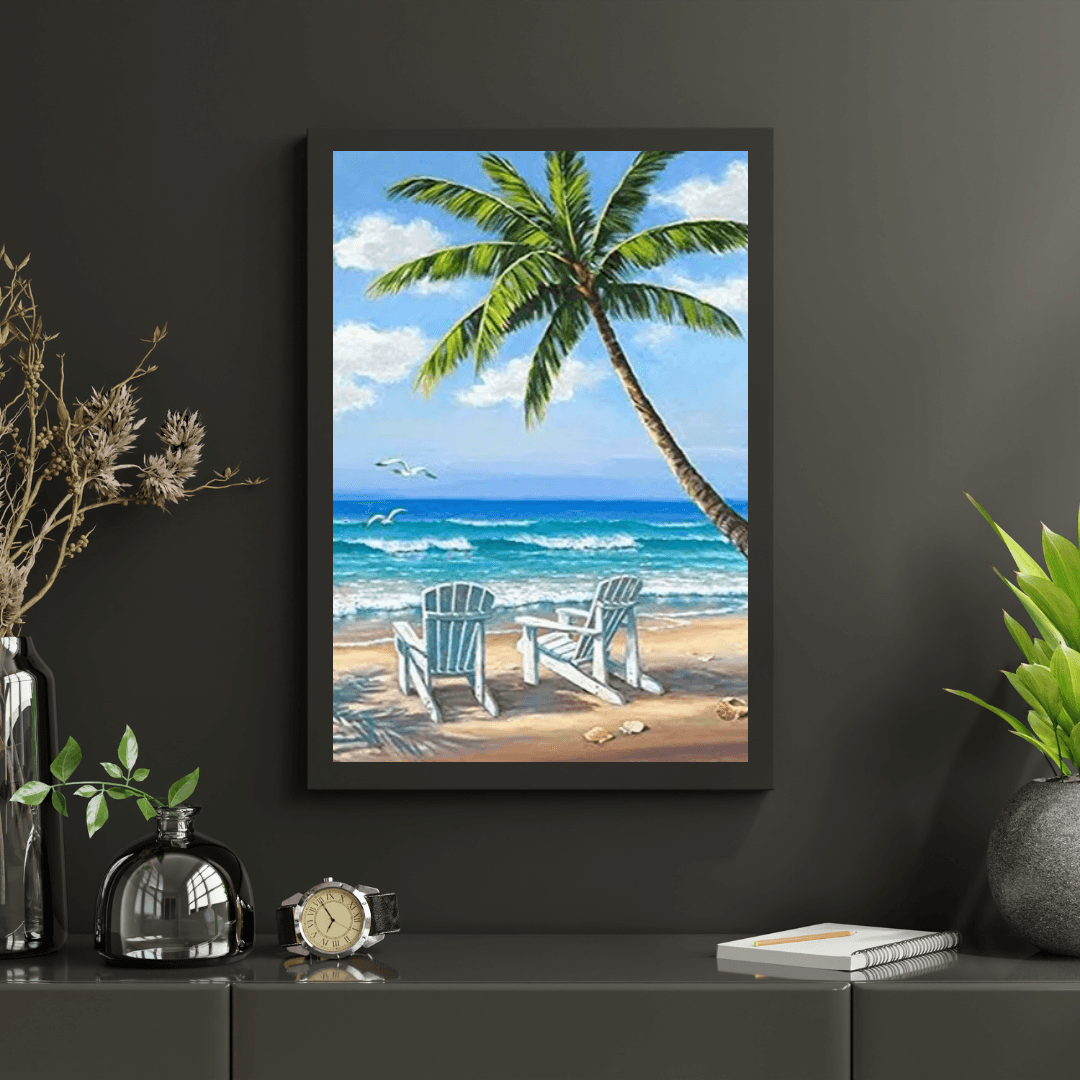 Diamantmaling - Paradise Beach - SEOS Shop ®