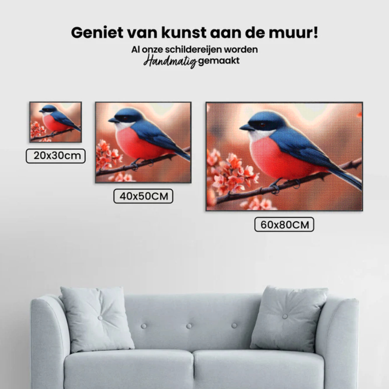 Diamantmaleri - Fredelig aborre