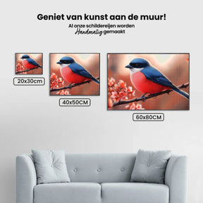 Diamantmaleri - Fredelig aborre