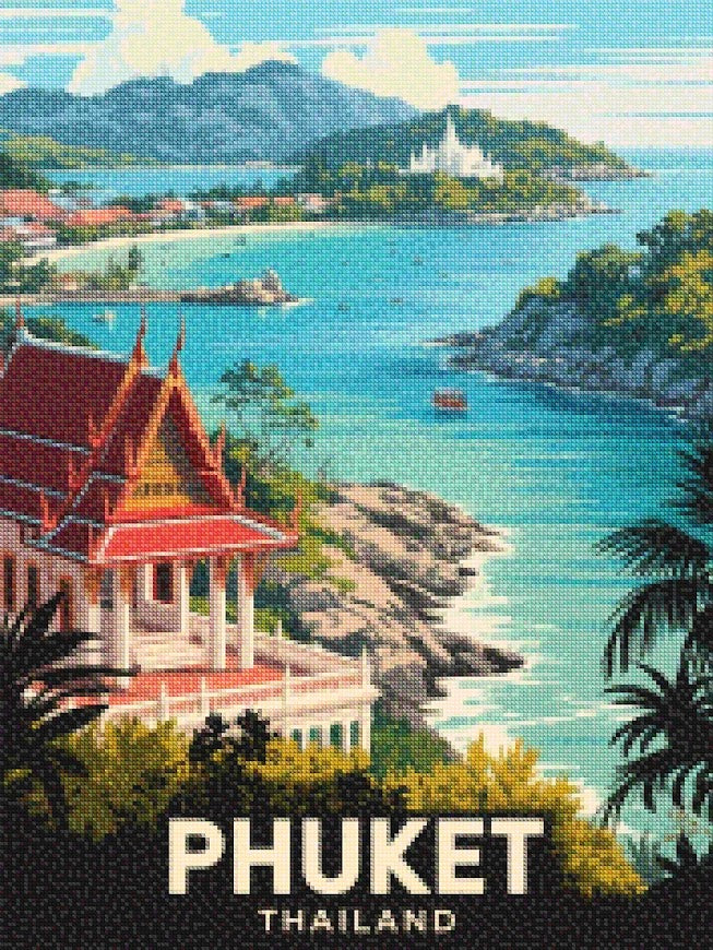 Diamantmaling - Phuket, Thailand