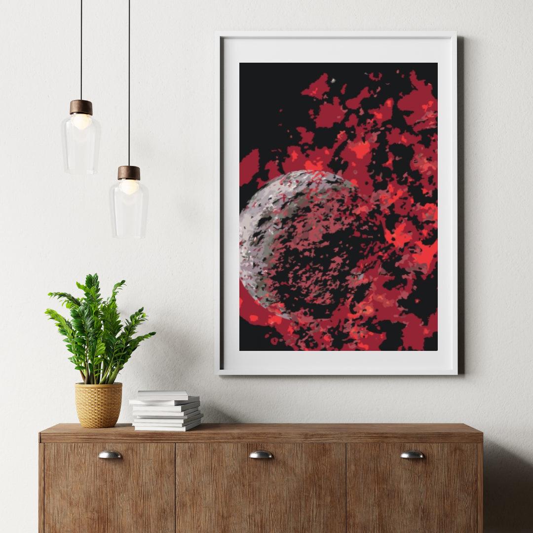 Diamantmaling - Planetarisk eksplosion - SEOS Shop ®