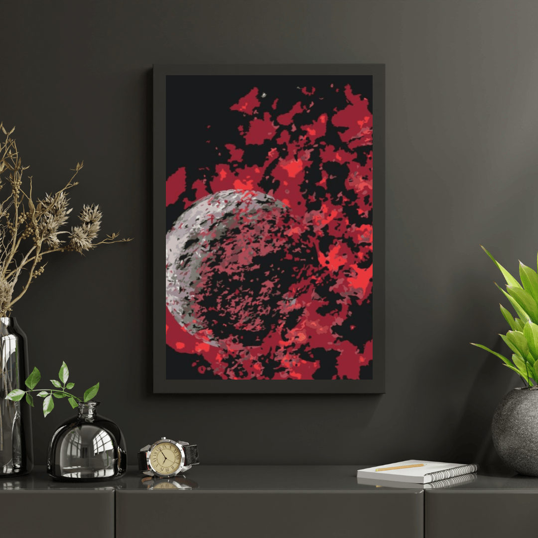 Diamantmaling - Planetarisk eksplosion - SEOS Shop ®